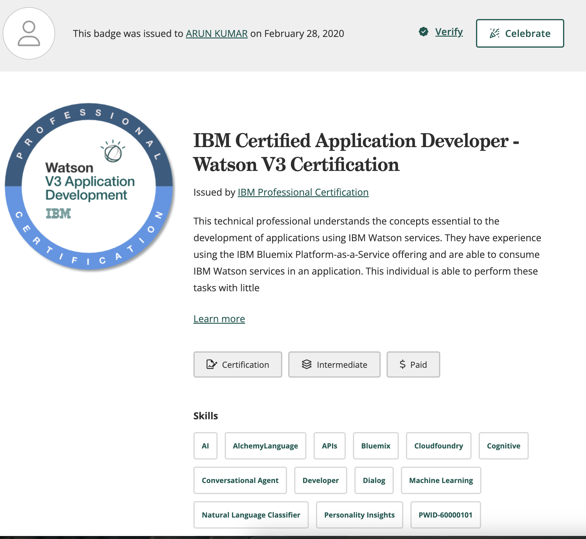 Certificate 2